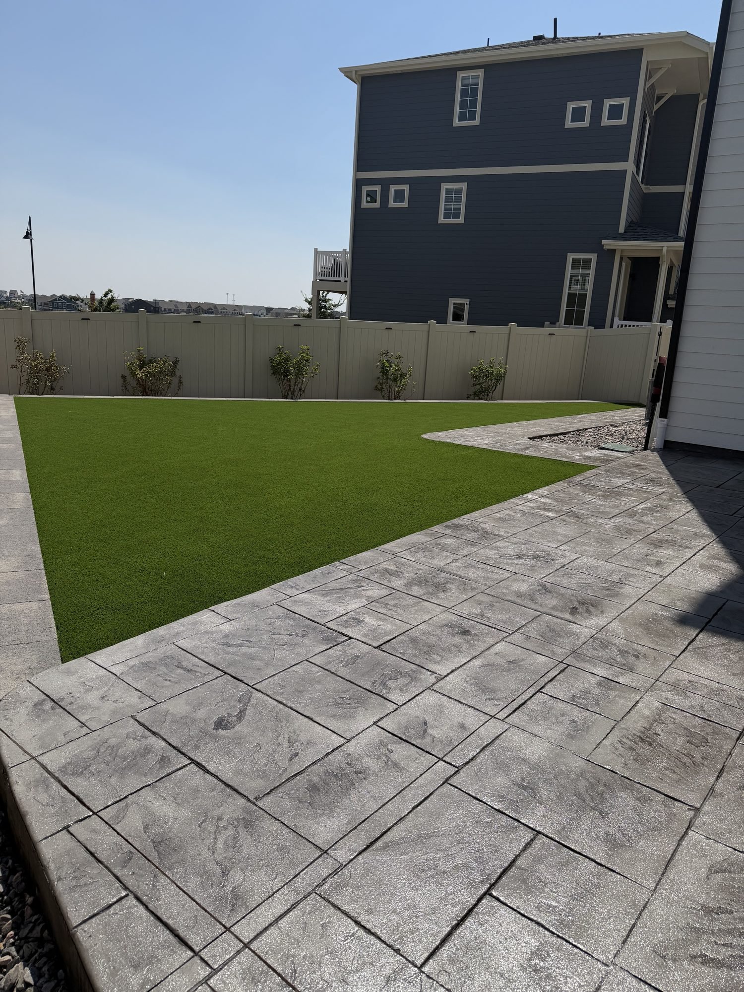 Detail shot from a recent ORO Landscape installation, Colorado