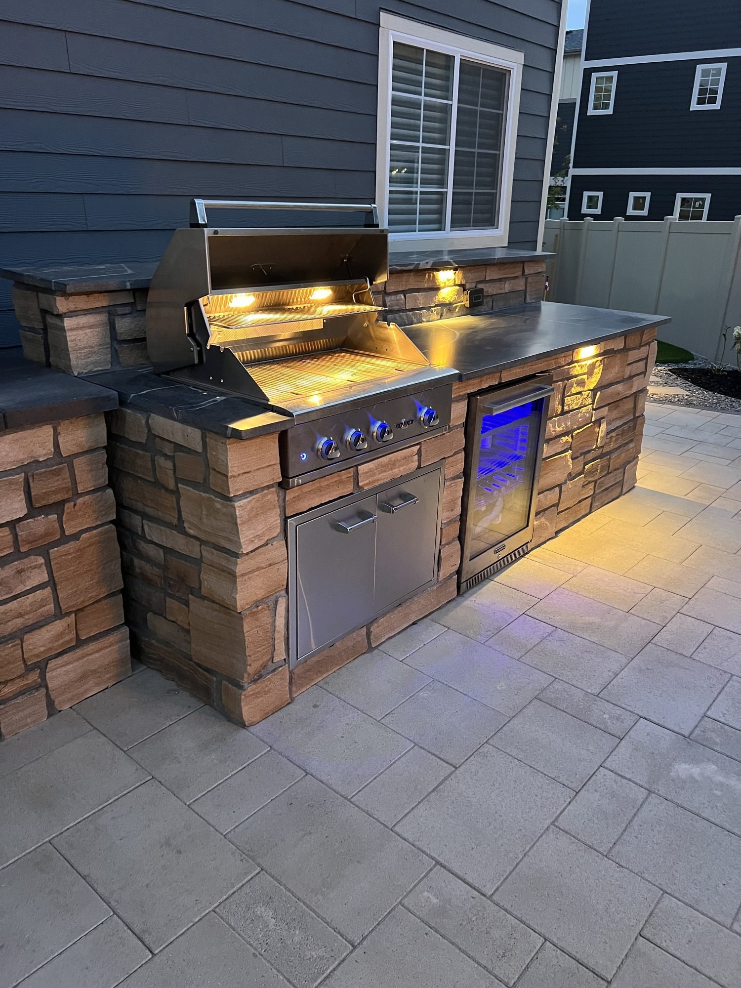 Detail shot from a recent ORO Landscape installation, Colorado