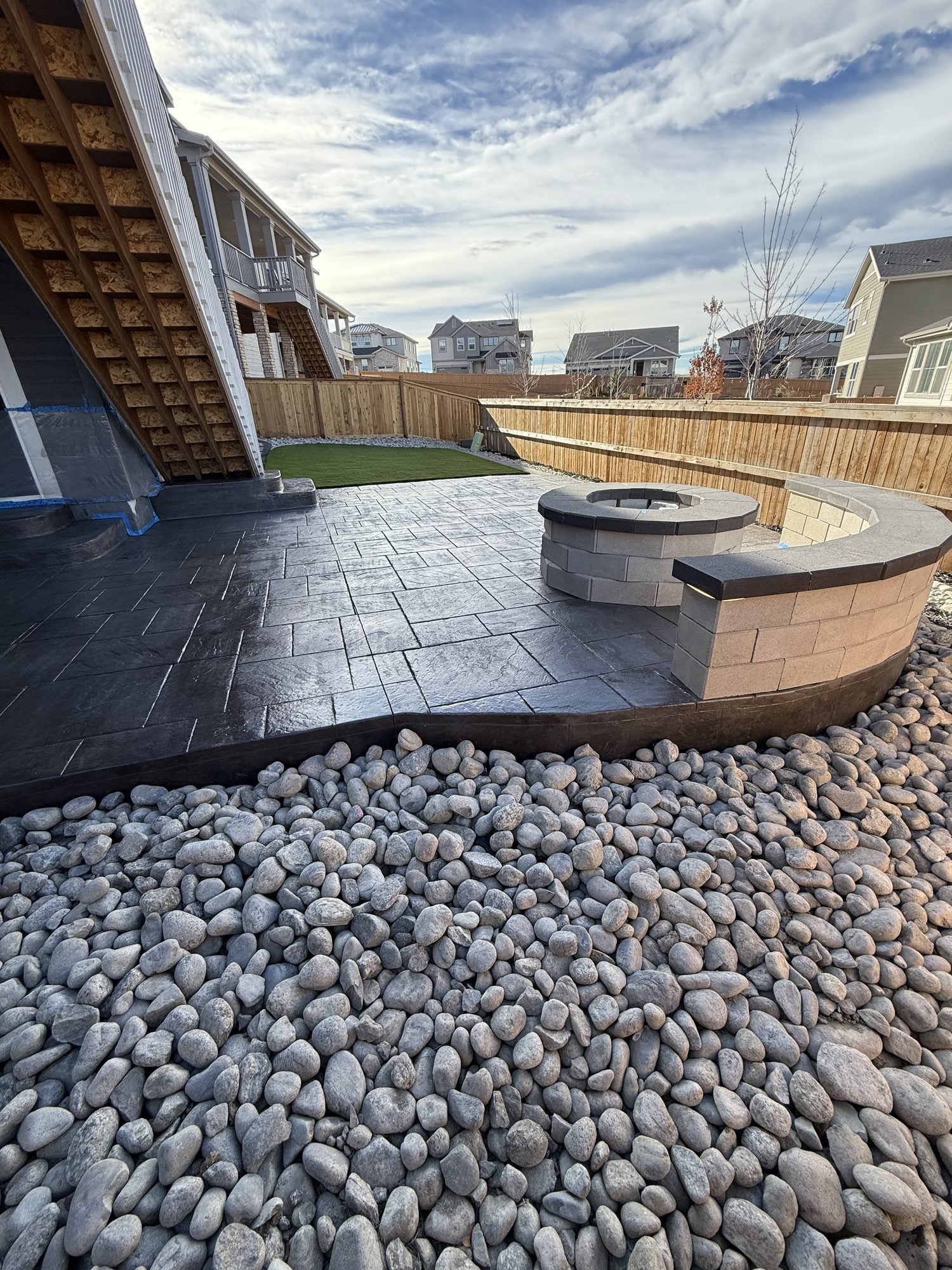 Detail shot from a recent ORO Landscape installation, Colorado