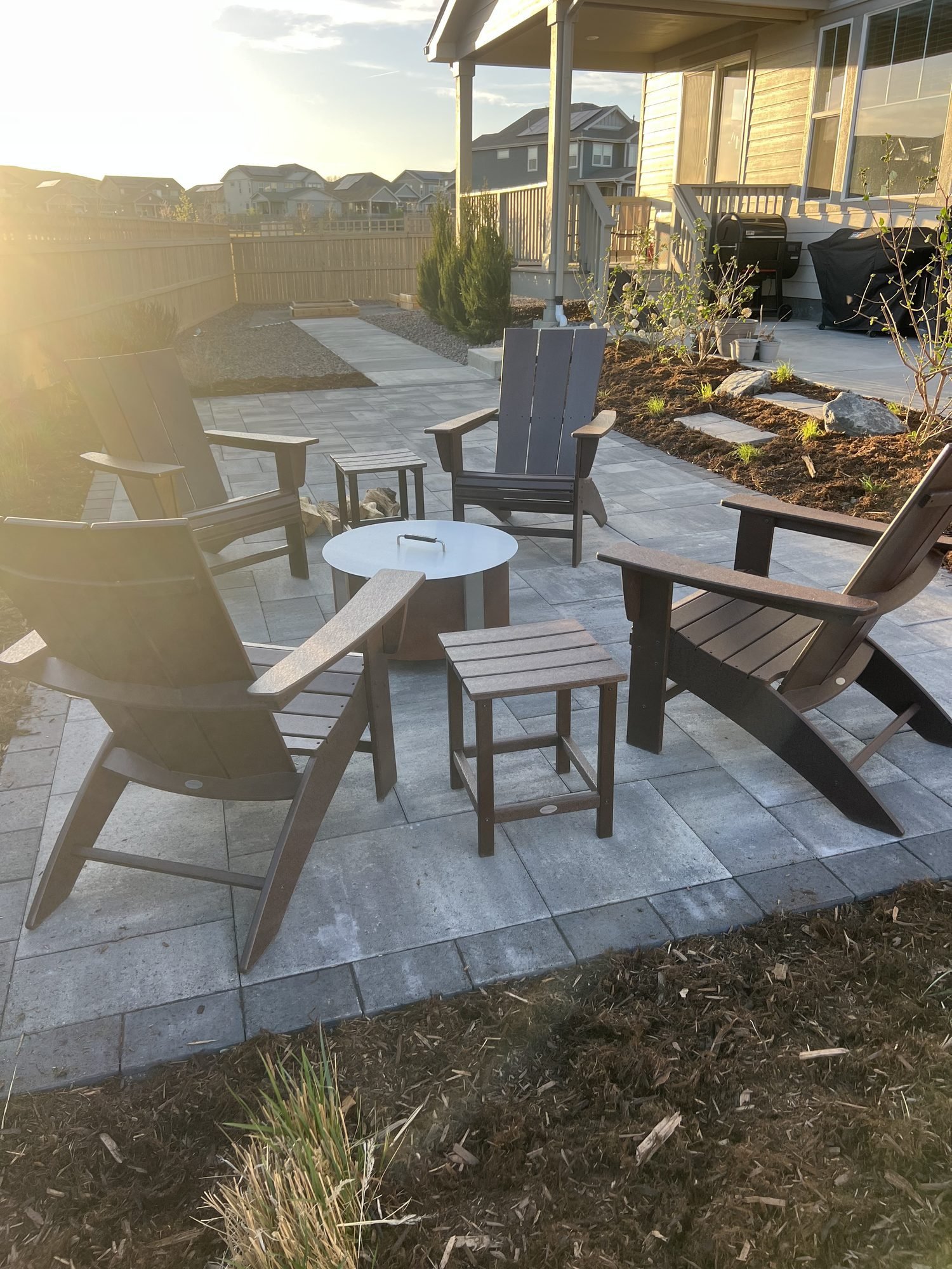 Detail shot from a recent ORO Landscape installation, Colorado